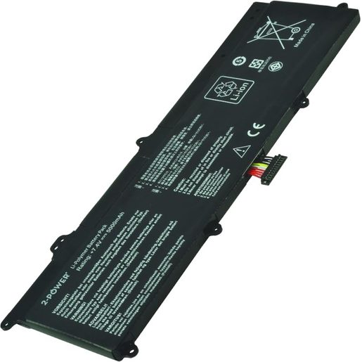 2-POWER BATERIE 7,4V 5000MAH PRO ASUS F201E, F202E, Q200E, R200E, R201E, S200E, X201E, X202E
