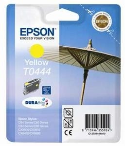 EPSON YELLOW C64/C66/C84/C86/CX3650/CX6400 HICAP T0444 DURABRITE