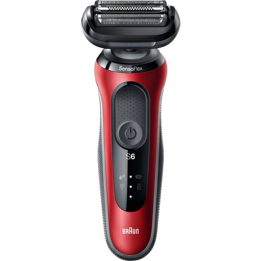 BRAUN SERIES 6 61-R1200S RED - PÁNSKÝ HOLÍCÍ STROJEK