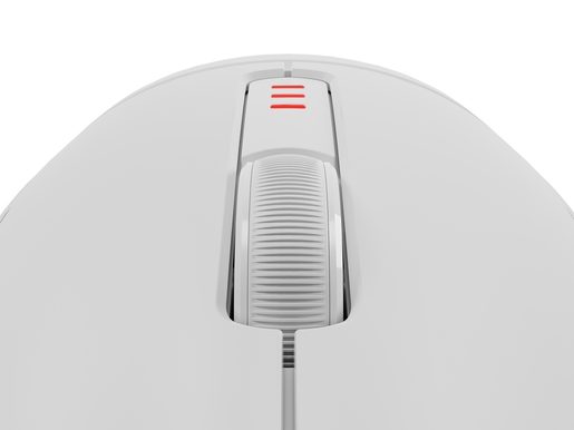 GENESIS HERNÍ MYŠ ZIRCON 500/HERNÍ/OPTICKÁ/10 000DPI/BEZDRÁTOVÁ USB + BLUETOOTH/BÍLÁ