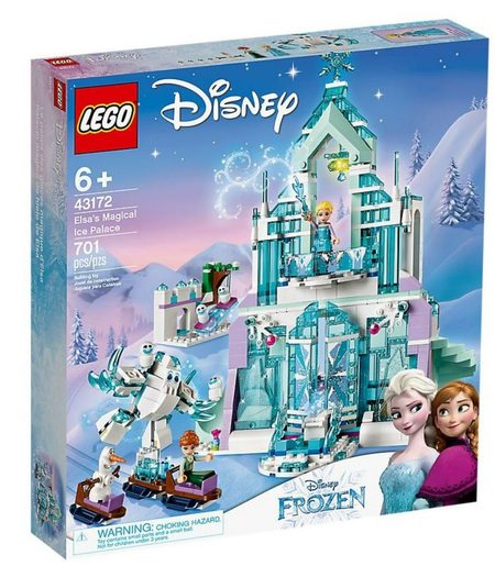 LEGO DISNEY 43172 ELSA A JEJÍ KOUZELNÝ LEDOVÝ PALÁC