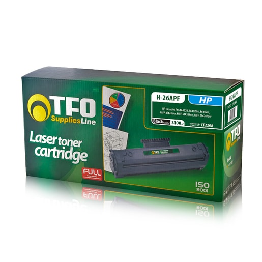 HP CF226A, BLACK, KOMPATIBILNÍ TONER, 3100 STRAN,