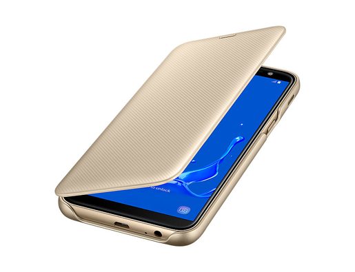 SAMSUNG FLIPOVÉ POUZDRO PRO J6 2018 GOLD
