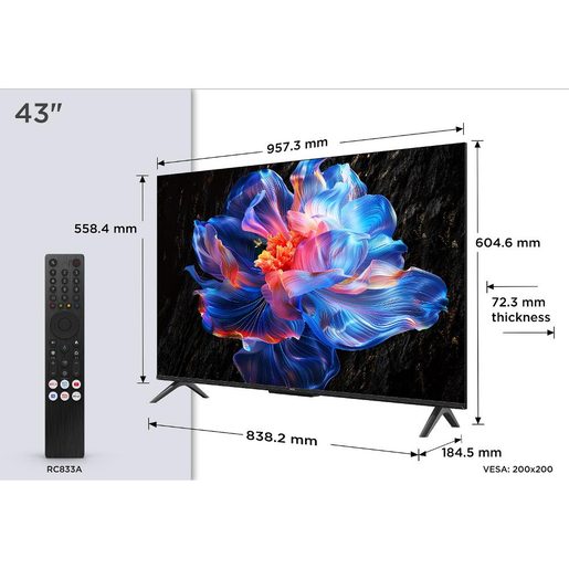 43V6C LED TV TCL
