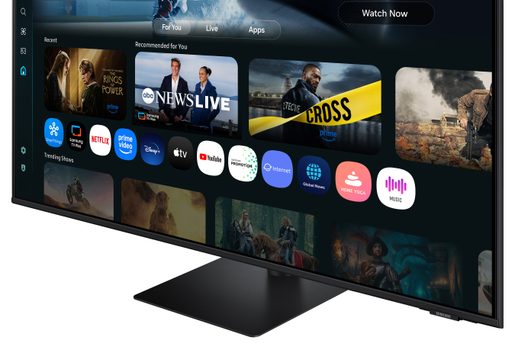 SAMSUNG SMART MONITOR/M70F/43"/VA/4K UHD/60HZ/4MS/ČERNÁ/2R