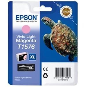 EPSON T1576 VIVID LIGHT MAGENTA CARTRIDGE R3000