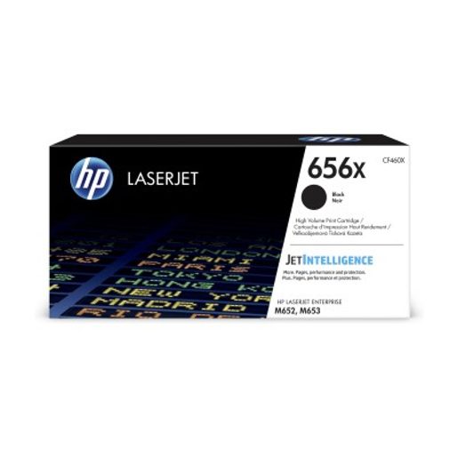 HP 656X HIGH YIELD ČERNÁ LASERJET CARTRIDGE,CF460X