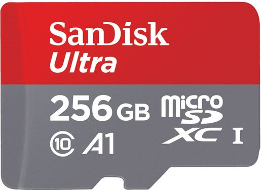 SANDISK ULTRA MICROSDXC 256GB 150MB/S + ADAPTÉR