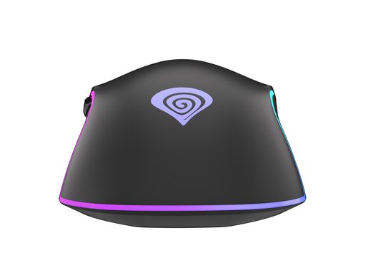 GENESIS HERNÍ OPTICKÁ MYŠ KRYPTON 220 6400DPI, RGB, SW, ČERNÁ