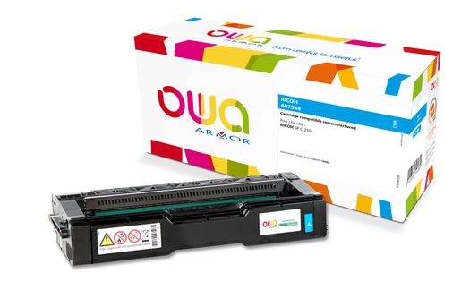 OWA ARMOR TONER PRO RICOH 407544, MODRÁ/CYAN