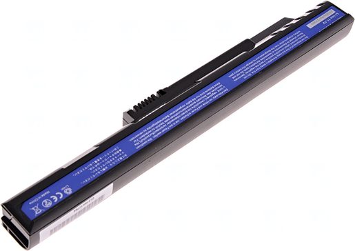BATERIE T6 POWER ACER ASPIRE ONE 8, 9, 10, 1, A110, A150, D150, D250, P531H, 3CELL, 2600MAH, BLACK