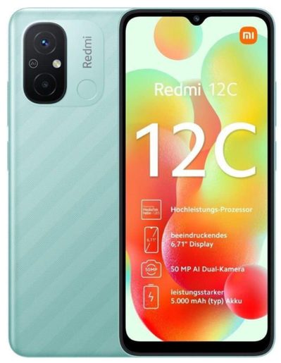 XIAOMI REDMI 12C 3GB/32GB MINT GREEN
