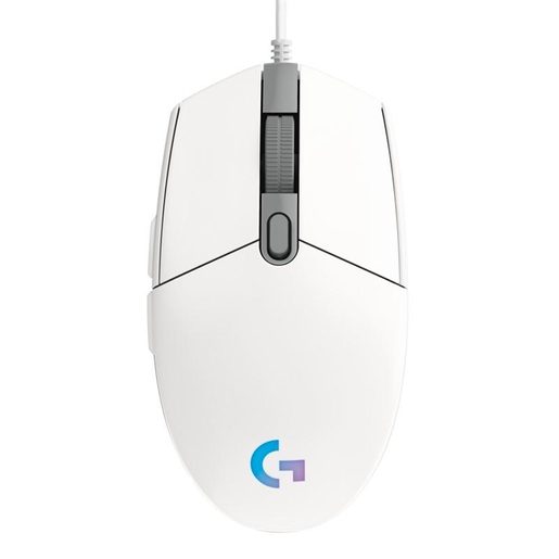 MYŠ LOGITECH G203 2ND GEN LIGHTSYNC GAMING MOUSE - WHITE - USB