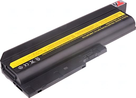 BATERIE T6 POWER IBM THINKPAD T500, T60, T61, R500, R60, R61, Z60M, Z61M, SL500, 9CELL, 7800MAH