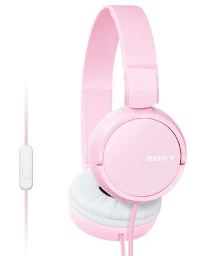 SONY SLUCHÁTKA MDR-ZX110AP HANDSFREE, RŮŽOVÉ