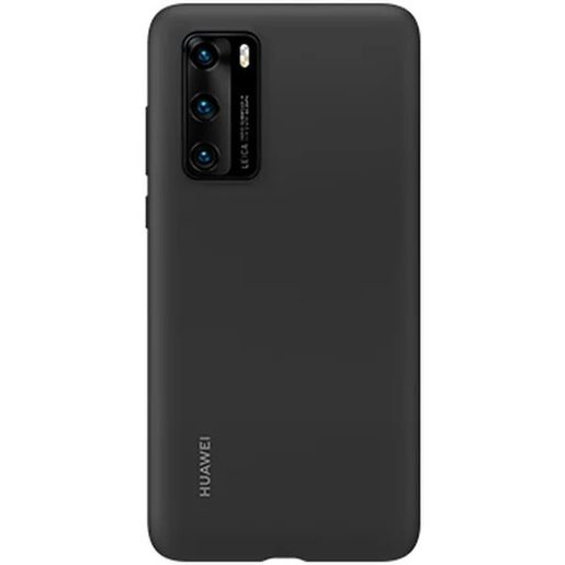 HUAWEI ORIGINAL SILIKONOVÝ KRYT PRO HUAWEI P40 BLACK (EU BLISTER)