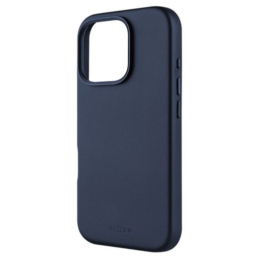 FIXED MAGLEATHER KOŽENÝ KRYT IPHONE 16 PRO, MODRÝ