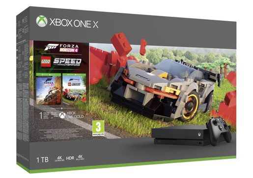 XBOX ONE X 1 TB + FORZA HORIZON 4 + LEGO DLC