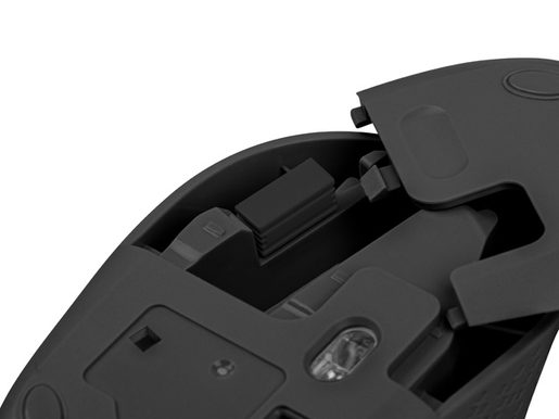 BEZDRÁTOVÁ OPTICKÁ MYŠ NATEC STORK, 1600DPI, ČERNÁ