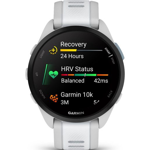 GARMIN FORERUNNER 165 - MIST GREY / WHITESTONE (010-02863-21)
