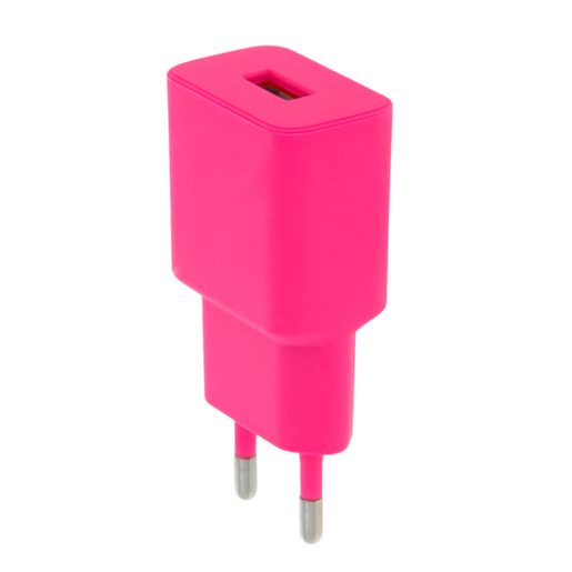 SETTY CHARGER 1X USB 2,4A LSIM-A-126 PINK