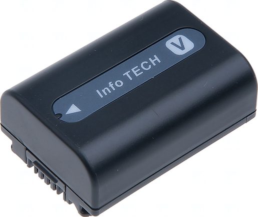 BATERIE T6 POWER SONY NP-FV50, 980MAH, ŠEDÁ