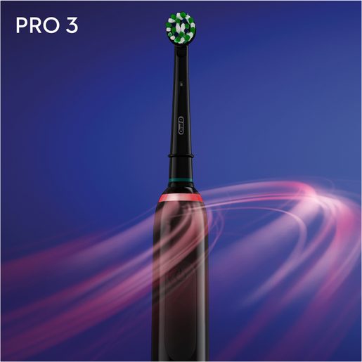 ORAL-B PRO 3 3900 CROSS ACTION DUO - ELEKTRICKÝ ZUBNÍ KARTÁČEK (2KS)