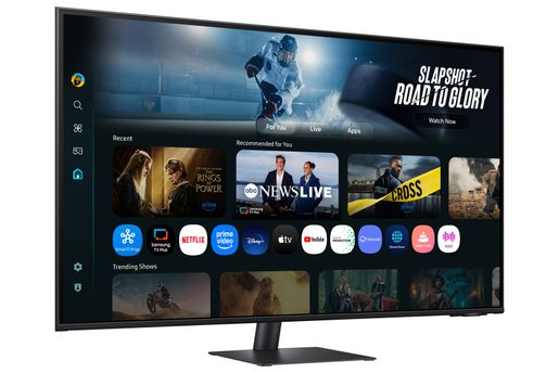 SAMSUNG SMART MONITOR/M70F/43"/VA/4K UHD/60HZ/4MS/ČERNÁ/2R