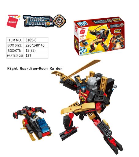 QMAN GUARDIAN OF STAR'S CORE 3105-6 STRÁŽCE MĚSÍCE "RAIDER" 2V1