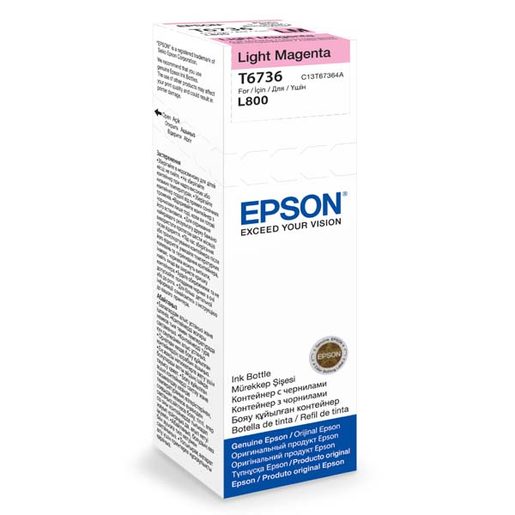 EPSON T6736 LIGHT MAGENTA INK 70ML PRO L800