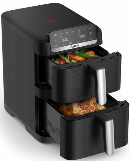 TEFAL EASY FRY CRISPY STACK EY7528E0 BLACK - HORKOVZDUŠNÁ FRITÉZA