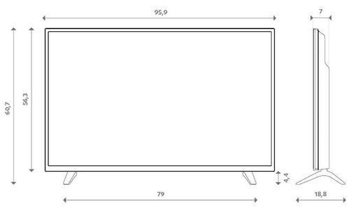LG 43QNED7EB3C - TELEVIZE