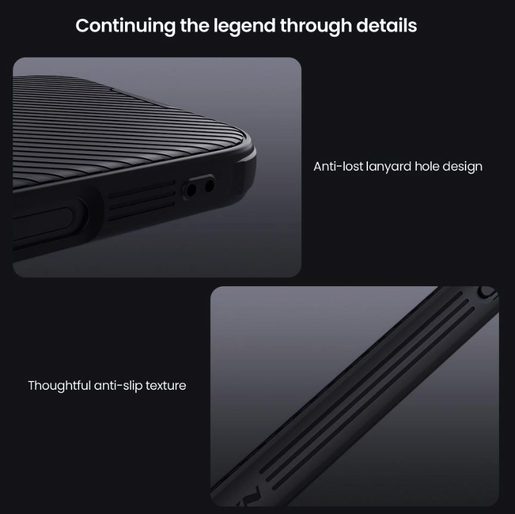 NILLKIN CAMSHIELD PRO MAGNETIC ZADNÍ KRYT PRO APPLE IPHONE 16 PRO DARK GREEN