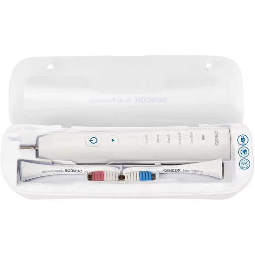 SENCOR SOC 3312WH - ELEKTRICKÝ ZUBNÍ KARTÁČEK