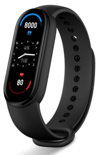 XIAOMI MI BAND 6 BLACK - CHYTRÝ NÁRAMEK