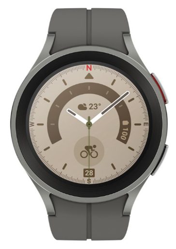 SAMSUNG GALAXY WATCH5 PRO 45MM LTE SM-R925 TITANIUM GREY