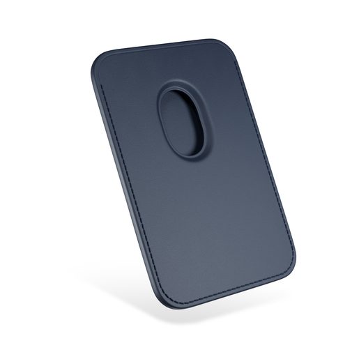 EPICO MAG+ LEATHER WALLET - MODRÁ