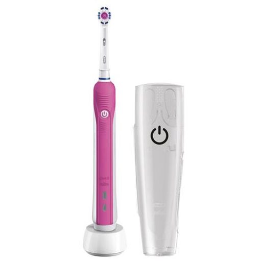 BRAUN ORAL-B PRO 750 PINK + CESTOVNÍ POUZDRO