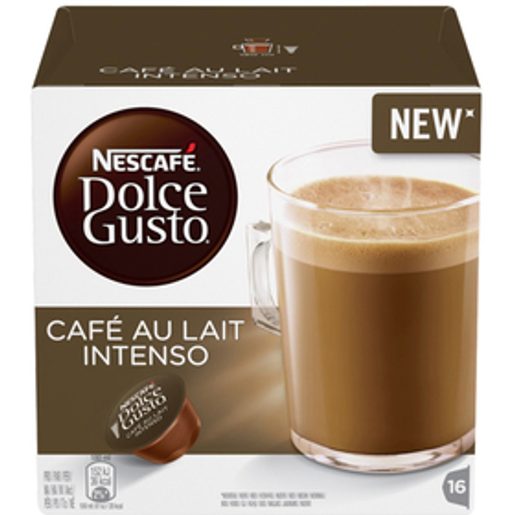 NESCAFÉ DOLCE GUSTO CAFÉ AU LAIT INTENSO - KÁVOVÉ KAPSLE 16 KS