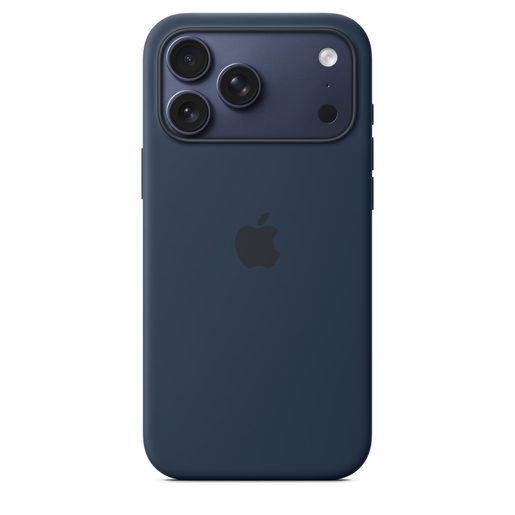 IPHONE 17 PRO MAX SILICONE CASE WITH MS–MIDNIGHT