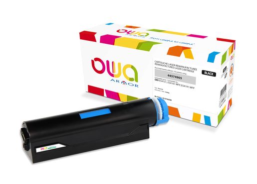 OWA ARMOR TONER PRO OKI 44574905, ČERNÁ/BLACK