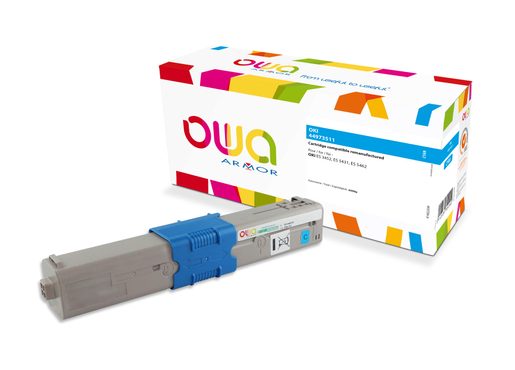 OWA ARMOR TONER PRO OKI 44973511, MODRÁ/CYAN