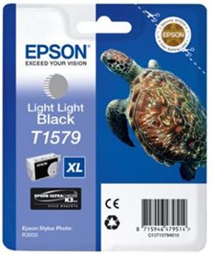 EPSON T1579 LIGHT LIGHT BLACK CARTRIDGE R3000