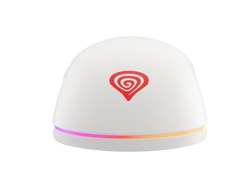 GENESIS HERNÍ OPTICKÁ MYŠ KRYPTON 750 8000DPI RGB, SW, BÍLÁ