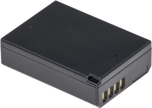 BATERIE T6 POWER CANON LP-E10, 850MAH, ČERNÁ