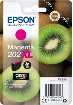 EPSON SINGLEPACK,MAGENTA 202XL,PREMIUM INK,XL