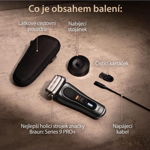 BRAUN SERIES 9 PRO+ 9515S WET&DRY DARK GREY