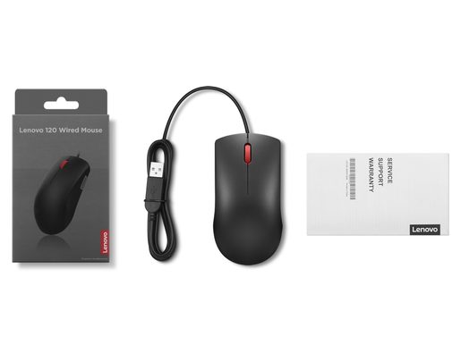 LENOVO 120 WIRED MOUSE