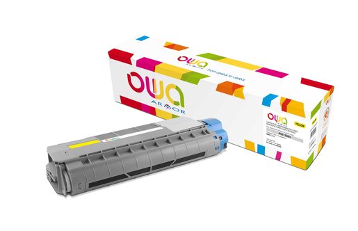 OWA ARMOR TONER PRO OKI 44315305, ŽLUTÁ/YELLOW