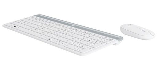 SET LOGITECH SLIM WIRELESS MK470 - WHITE INT´L